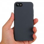 Wholesale iPhone 8 Plus / 7 Plus Pro Silicone Hard Case (Navy Blue)